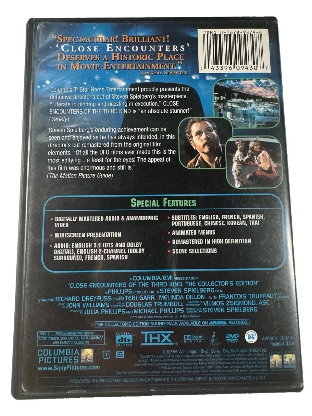Close Encounters of the Third Kind DVD